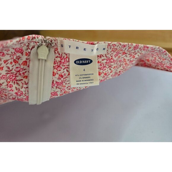 Old Navy Halter Dress Pink Floral Dress beach Nautical boho fairycore honeymoon - Picture 4 of 6